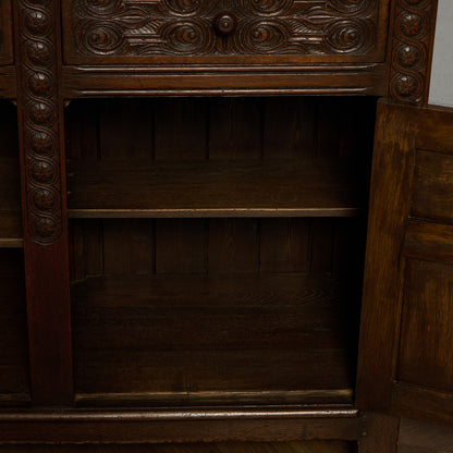 英国 クラシック キャビネット 食器棚