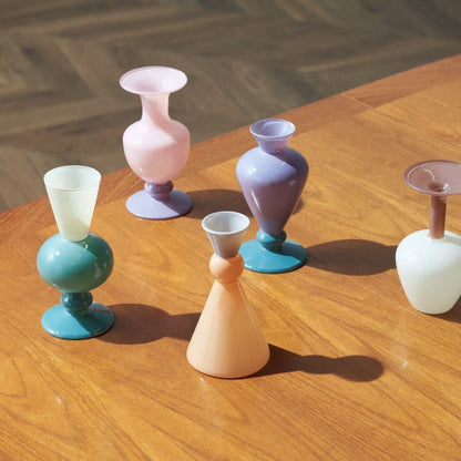 MINI VASE TWO TONE / Blue×Green