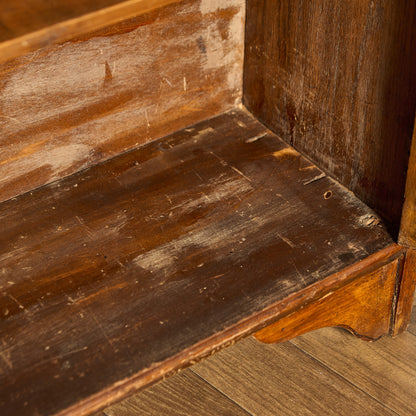 英国 クラシック オーク材 ブックケース 食器棚