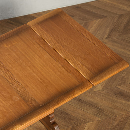 英国 クラシック ドローリーフ リフェクトリーテーブル