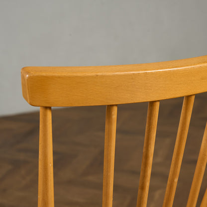 ヴィンテージ スティックバック ハイバックチェア ブルーラベル