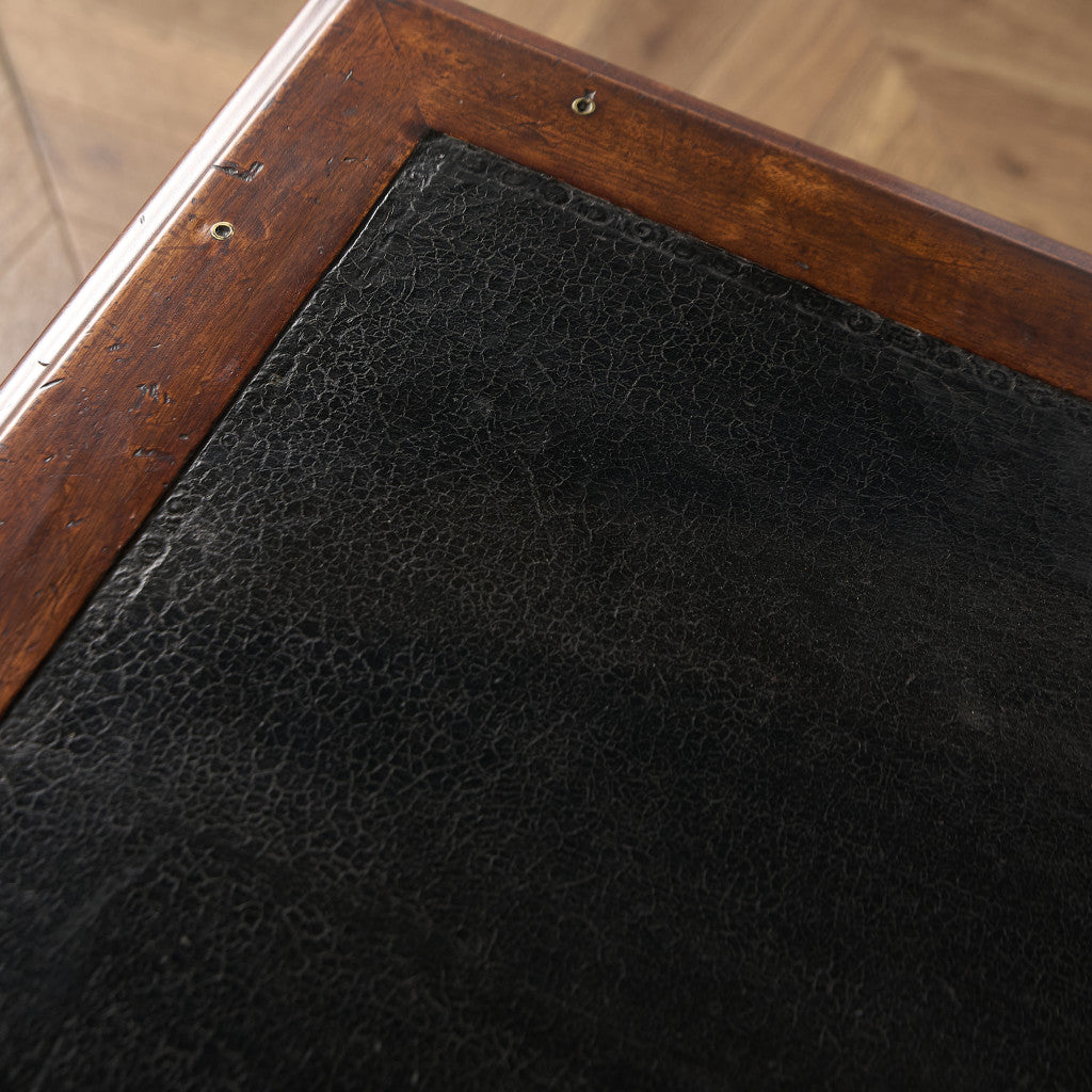 英国 アンティーク 両袖 デスク