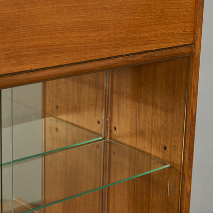 ヴィンテージ ガラスキャビネット