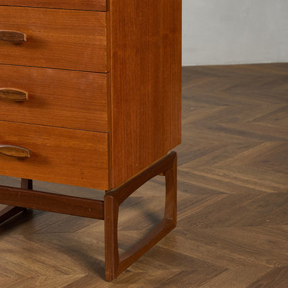 ジープラン G-PLAN Quadrille 6段 トールチェスト (1386) #97845