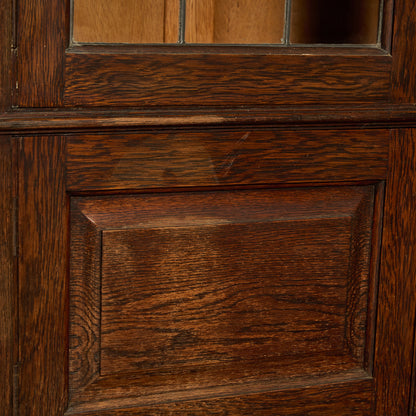 英国 クラシック ブックケース 食器棚