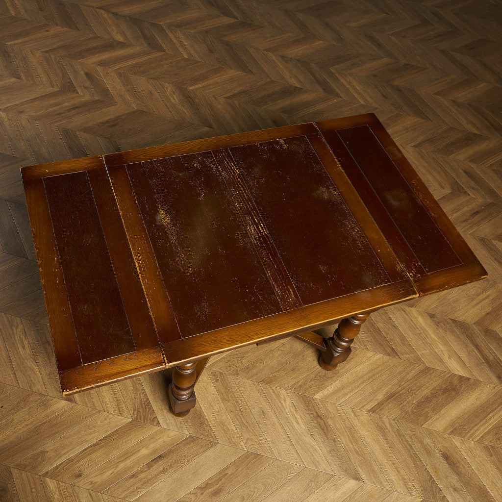 英国 クラシック ドローリーフ ダイニングテーブル #89908