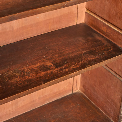 英国 クラシック ガラス キャビネット