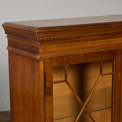 英国 クラシック エドワーディアン ブックケース  食器棚