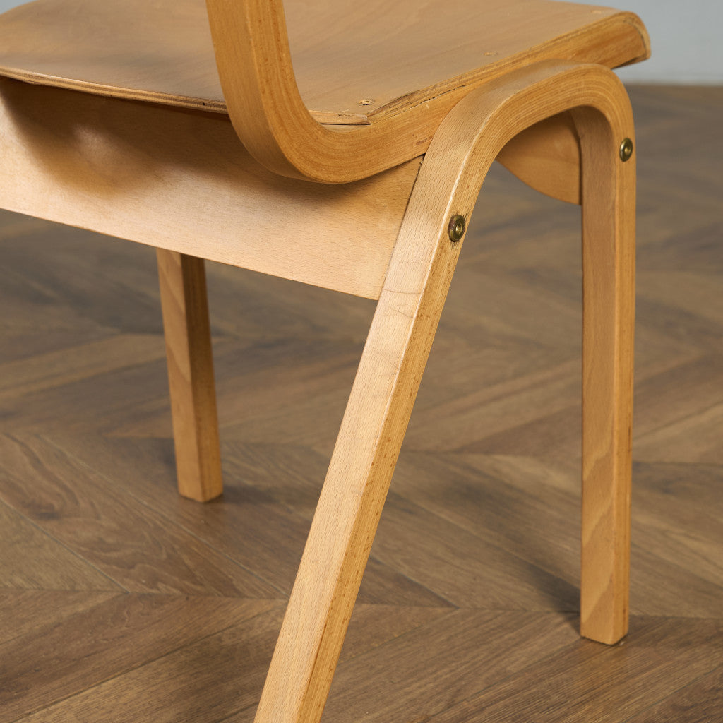 ヴィンテージ スタッキング スクールチェア