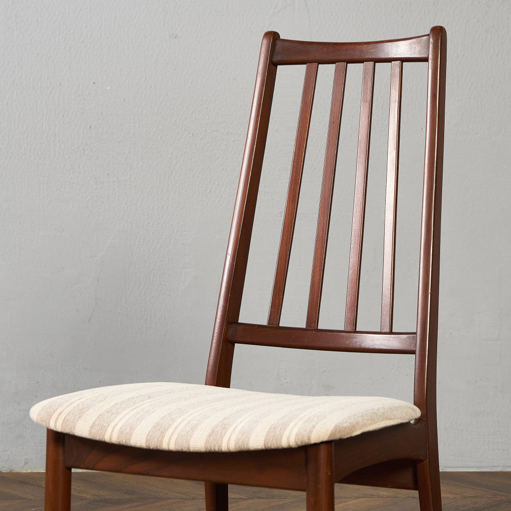 ヴィンテージ スラットバックチェア 座面張替え済み