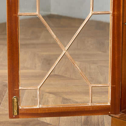 英国 クラシック エドワーディアン ブックケース  食器棚