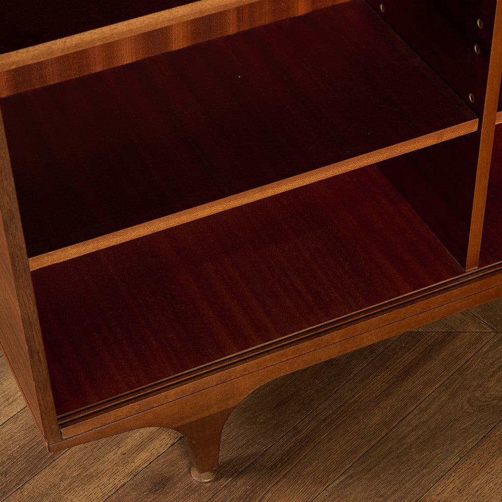 ヴィンテージ ナロー オープン ブックケース