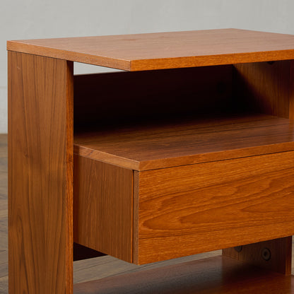 英国 ヴィンテージ ベッドサイド キャビネット