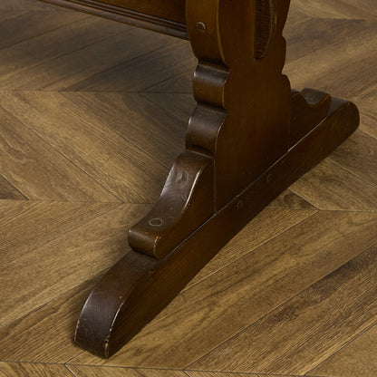 英国 クラシック ドローリーフ ダイニングテーブル #90008