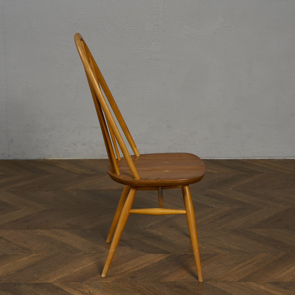 アーコール ERCOL ヴィンテージ クエーカーチェア ラウンドゴールドラベル #84075