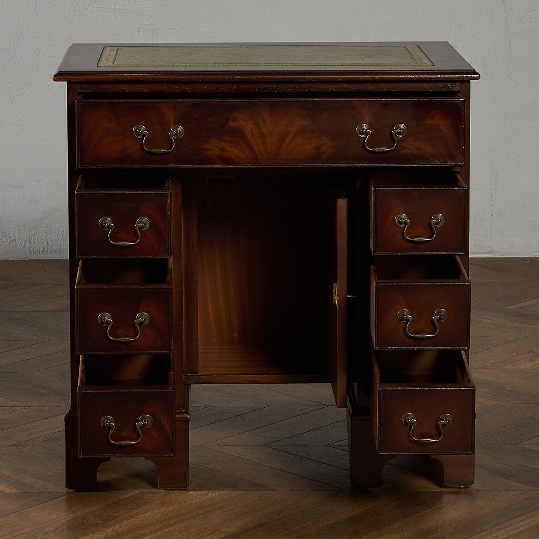 英国 クラシック 両袖 スモール デスク