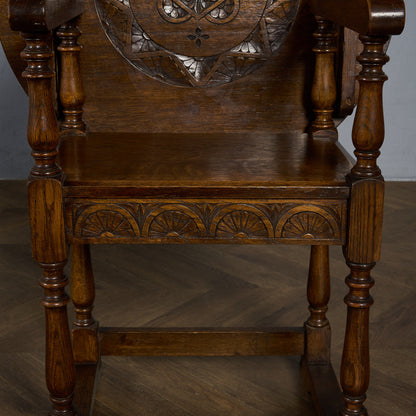 英国クラシック モンクスチェア / アームチェア