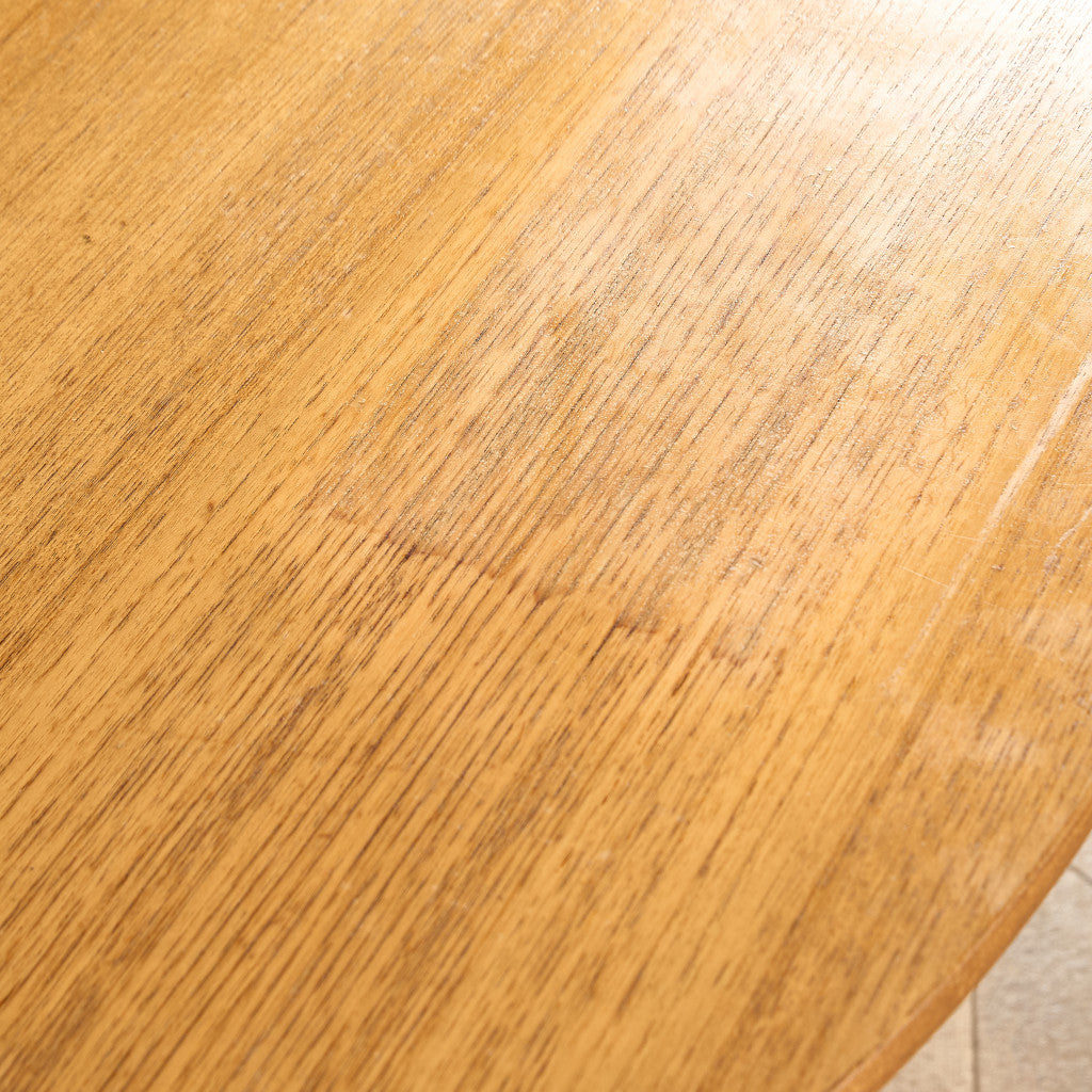 デンマーク エクステンション ラウンド ダイニングテーブル