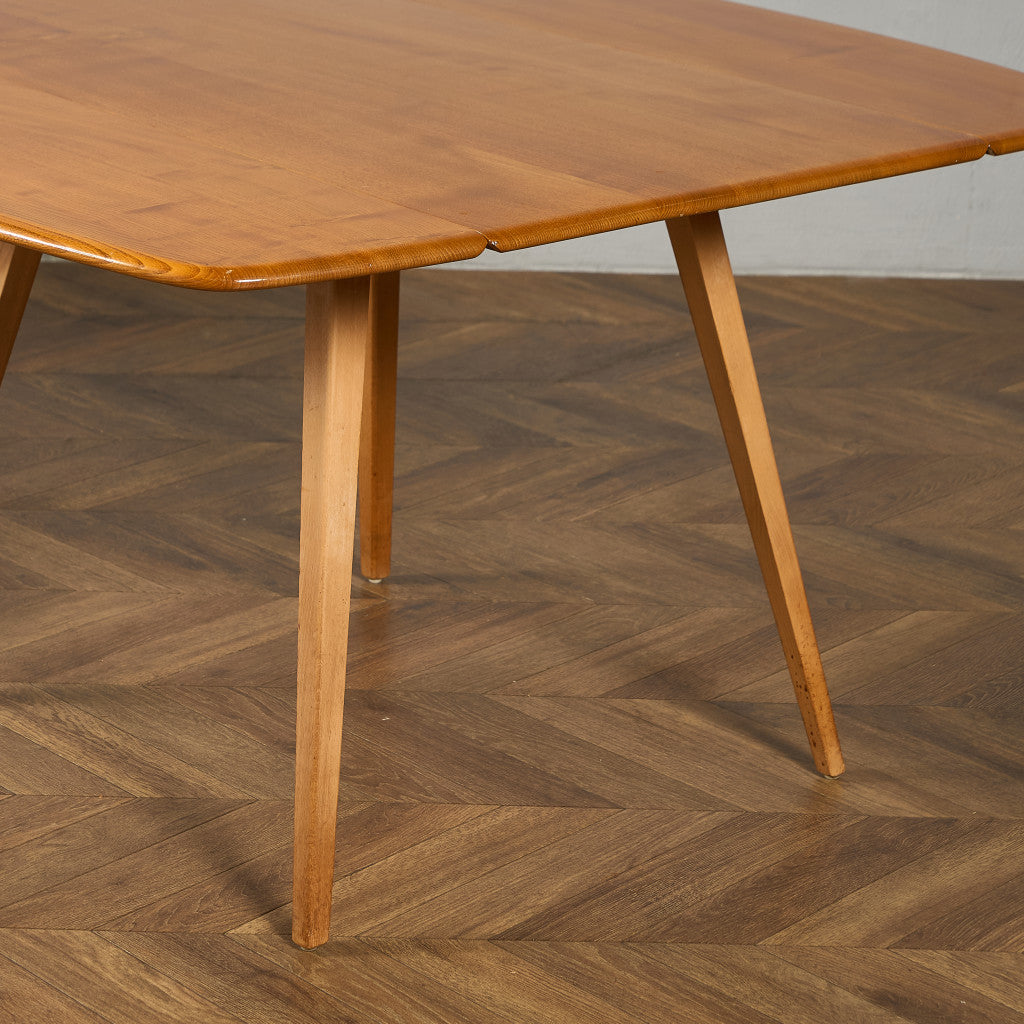 ヴィンテージ レクタングル ドロップリーフ ダイニングテーブル 492