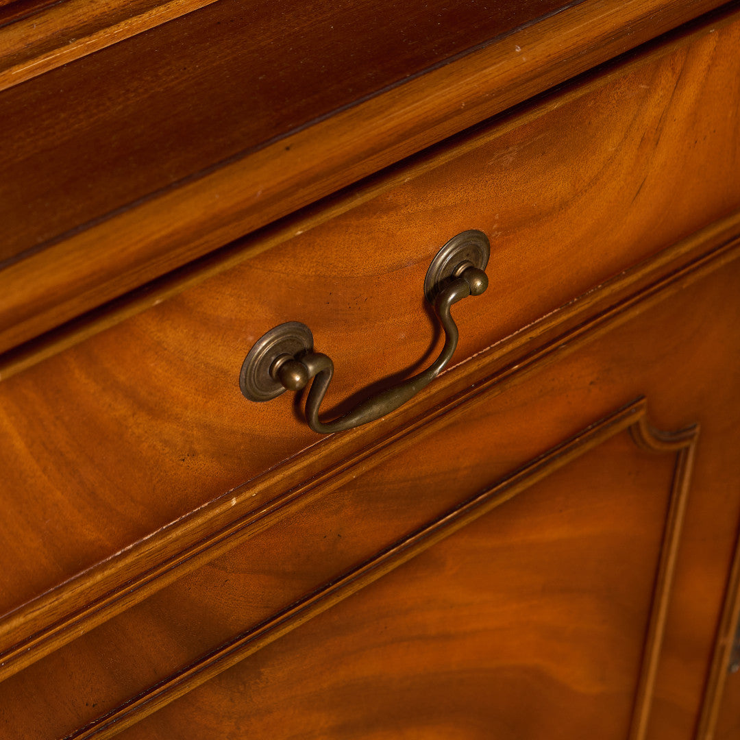 英国 クラシック エドワーディアン ブックケース 食器棚