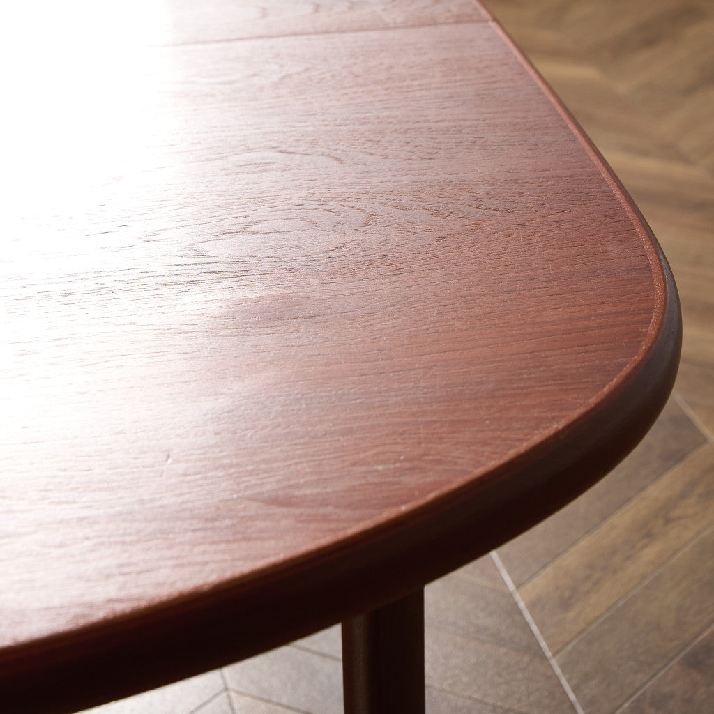 英国 ヴィンテージ オーバル ロング ダイニングテーブル