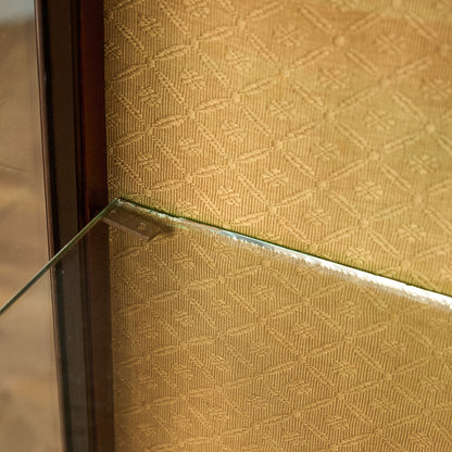 英国 クラシック ディスプレイ ガラス キャビネット #91846