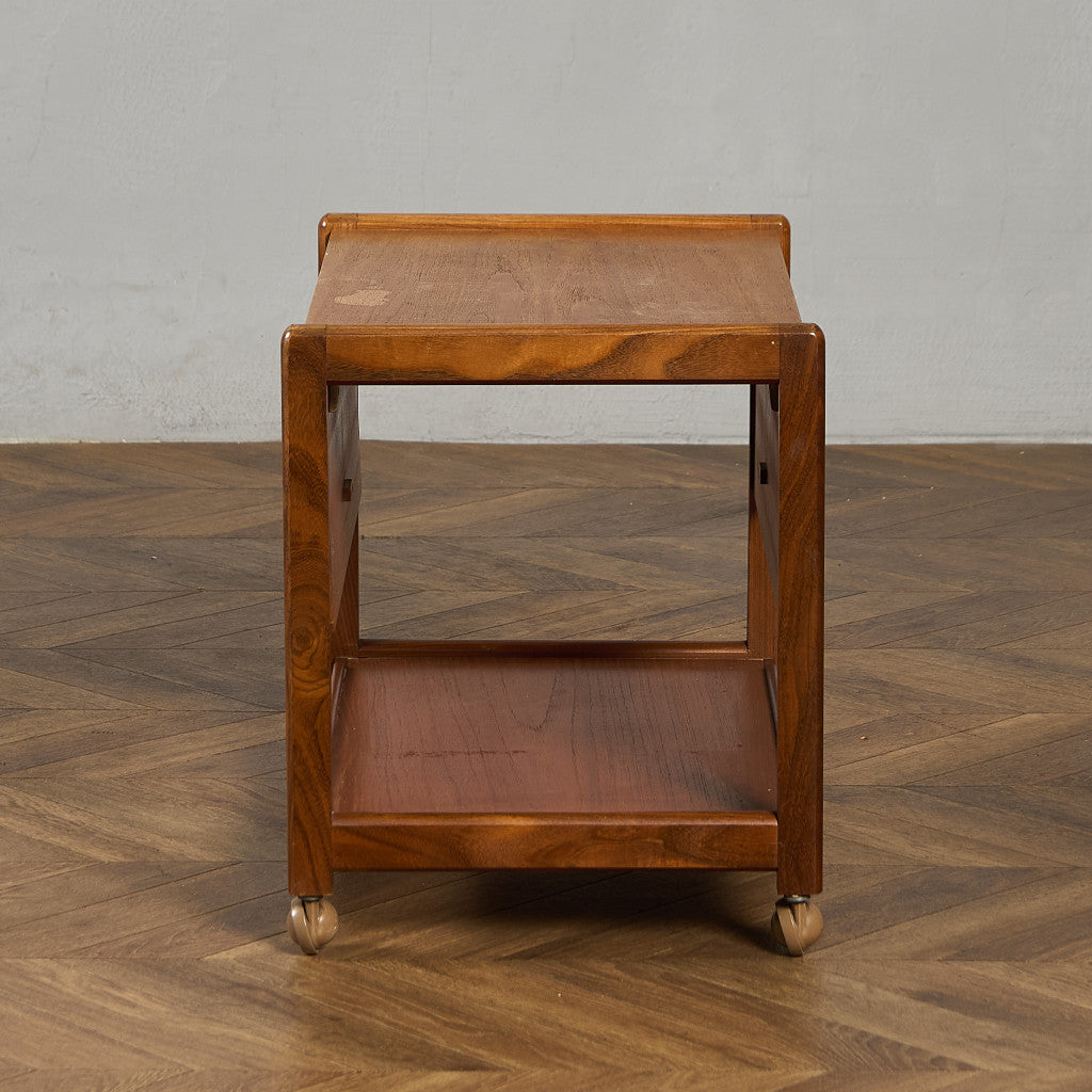 英国 ヴィンテージ ドロップリーフ トロリーワゴン