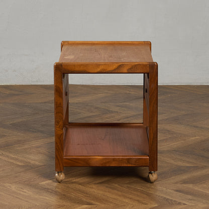 英国 ヴィンテージ ドロップリーフ トロリーワゴン