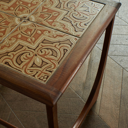 Astro セラミックタイルトップ ネストテーブル (3552D)