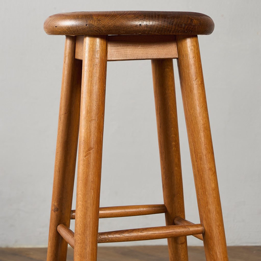 イギリス ヴィンテージ ハイ スツール