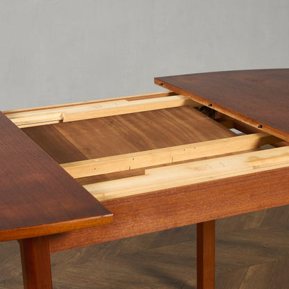 英国 ヴィンテージ オーバル ロング ダイニングテーブル #94160