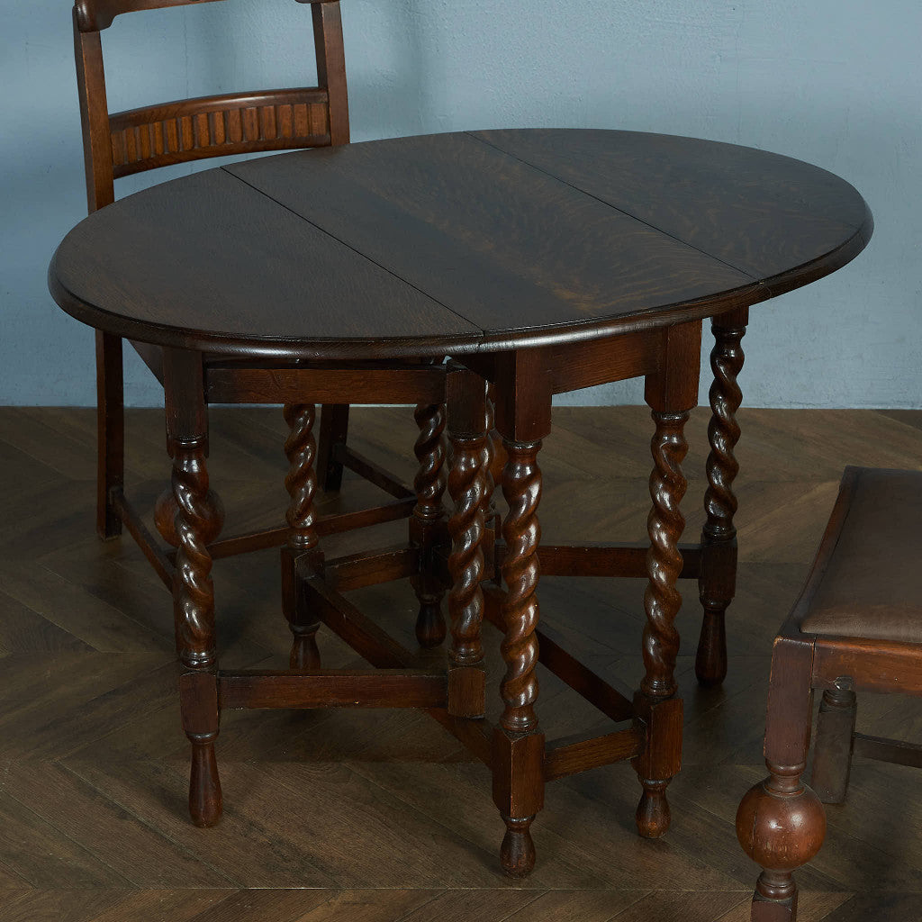 British Classic Drop Leaf Gateleg Table #83852