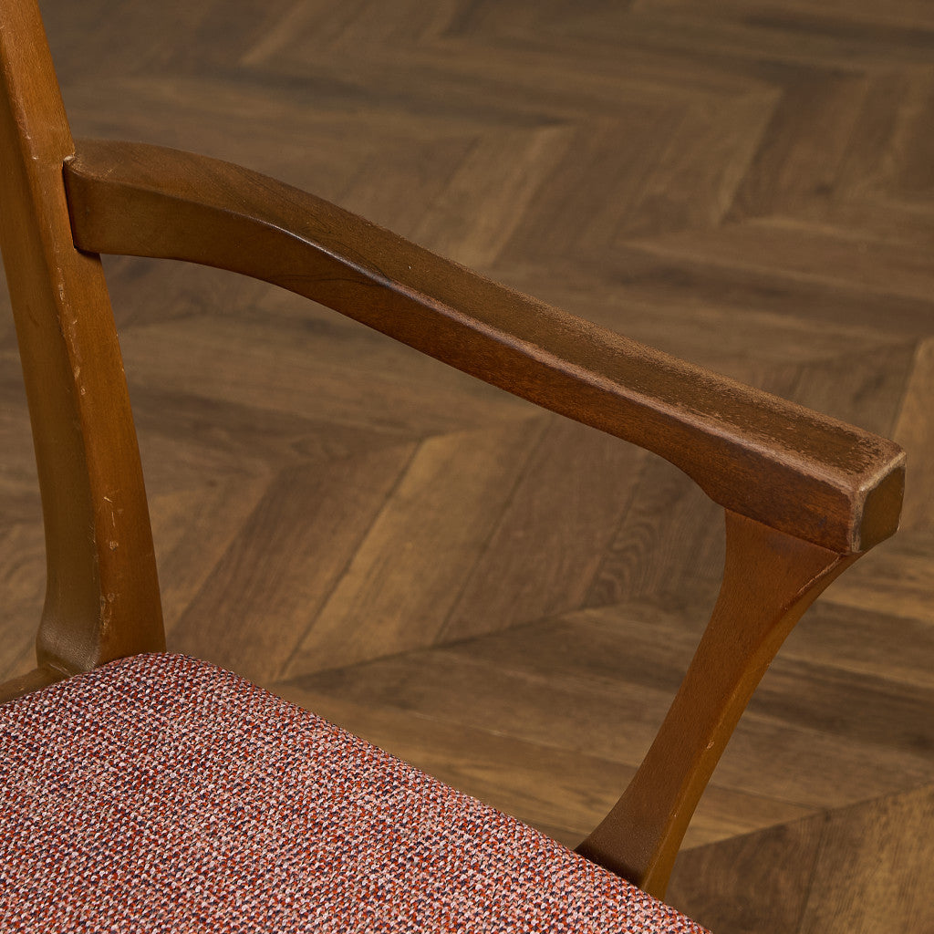 ダイニングアームチェア 座面張替え済み