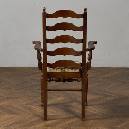 英国 クラシック ラダーバック アームチェア