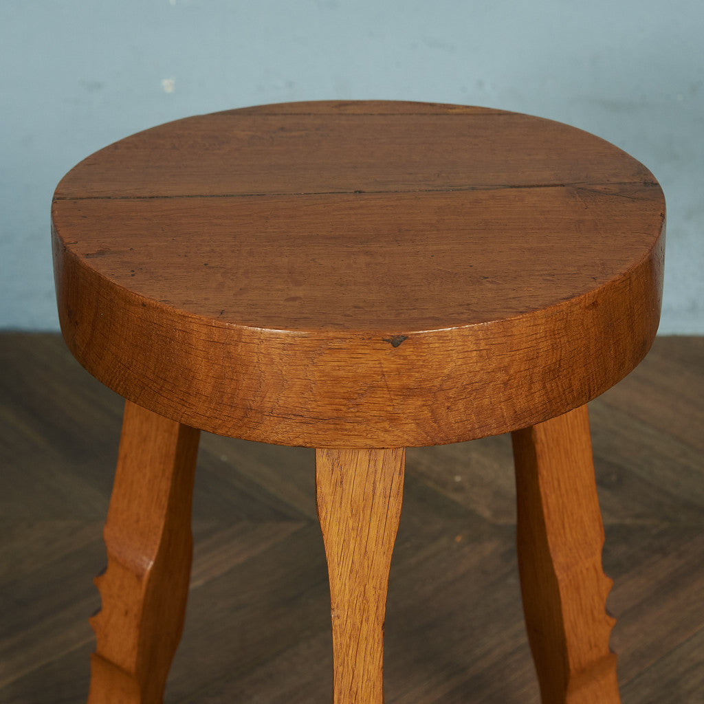 British antique milking stool #81935