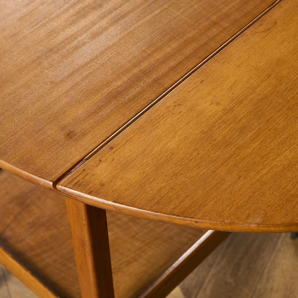 英国 ヴィンテージ ドロップリーフ トロリー ワゴン