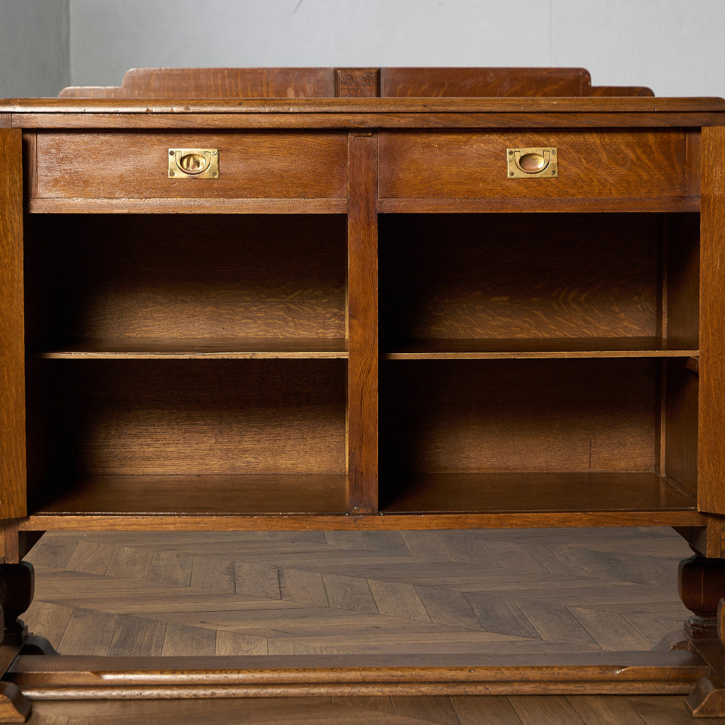 英国 クラシック アールデコ 様式 サイドボード