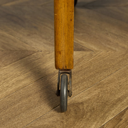 英国 ヴィンテージ ドロップリーフ トロリー ワゴン #91642