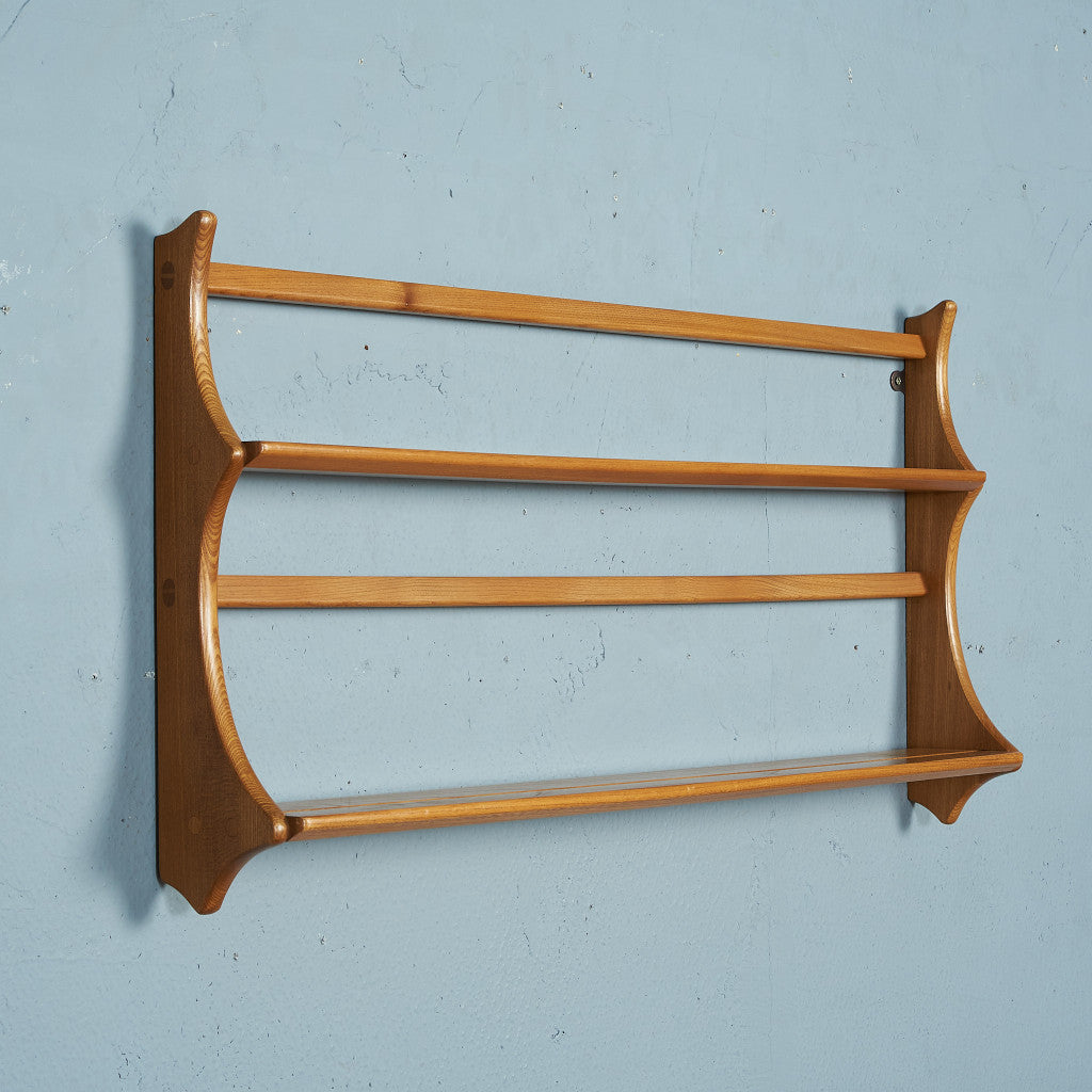 ヴィンテージ ウォールラック (Wall Mounted Plate Rack model 268) ラウンドゴールドラベル