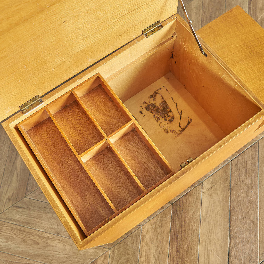 英国 ヴィンテージ ソーイングボックス #83825