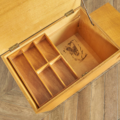 英国 ヴィンテージ ソーイングボックス #83825