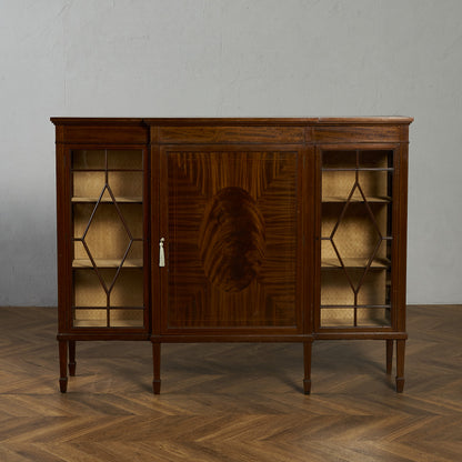 英国 クラシック キュリオケース ディスプレイキャビネット #90009