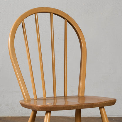 アーコール ERCOL 4本 スポーク フープバックチェア ラウンドゴールドラベル #97224