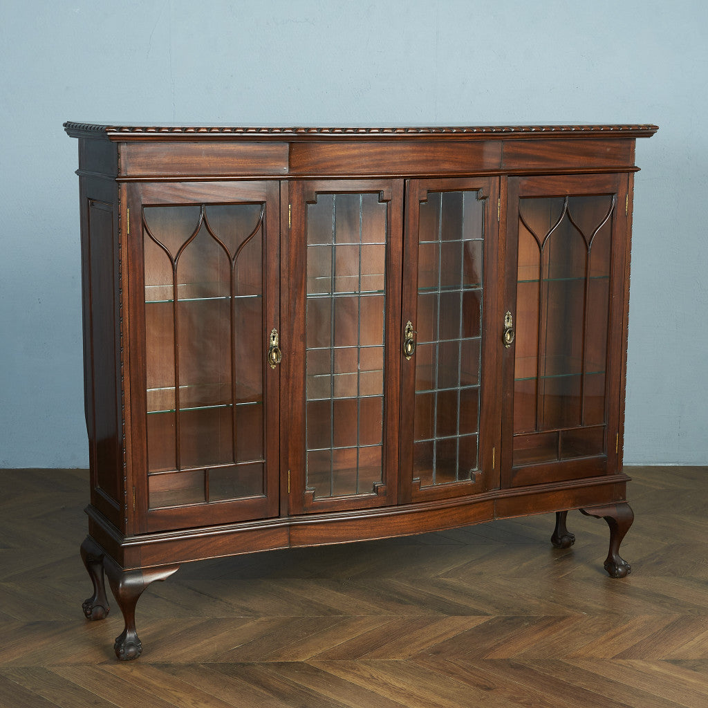 WAITE BROS ガラスキャビネット ブックケース #83814