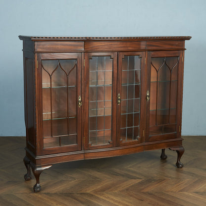 WAITE BROS ガラスキャビネット ブックケース #83814