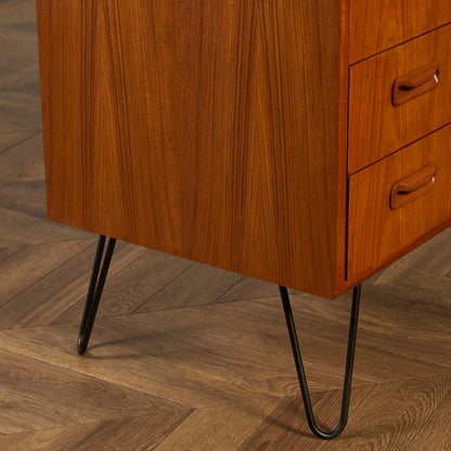 Fresco 3段 チェスト カスタム アイアン ヘアピンレッグ