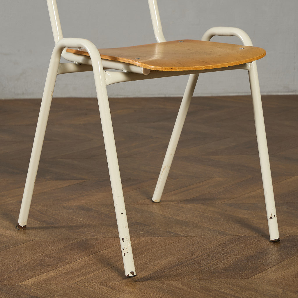 イギリス ヴィンテージ スタッキング スクールチェア