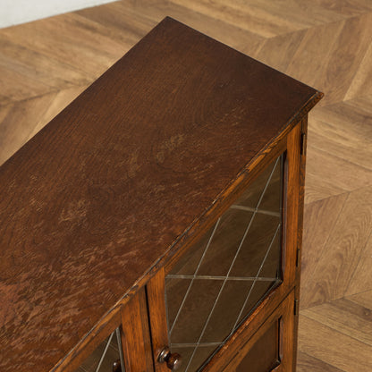 英国 クラシック オーク材 ブックケース