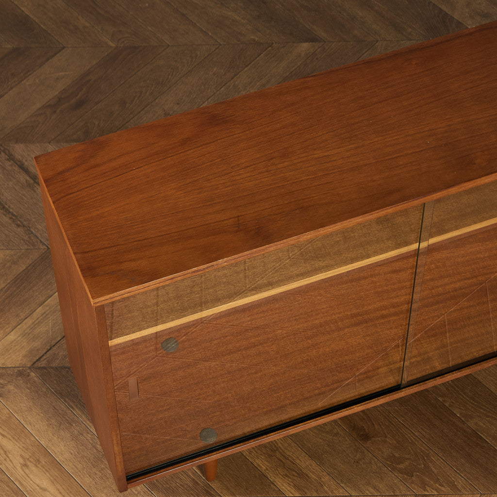 アバロン AVALON ヴィンテージ ガラスキャビネット #94191