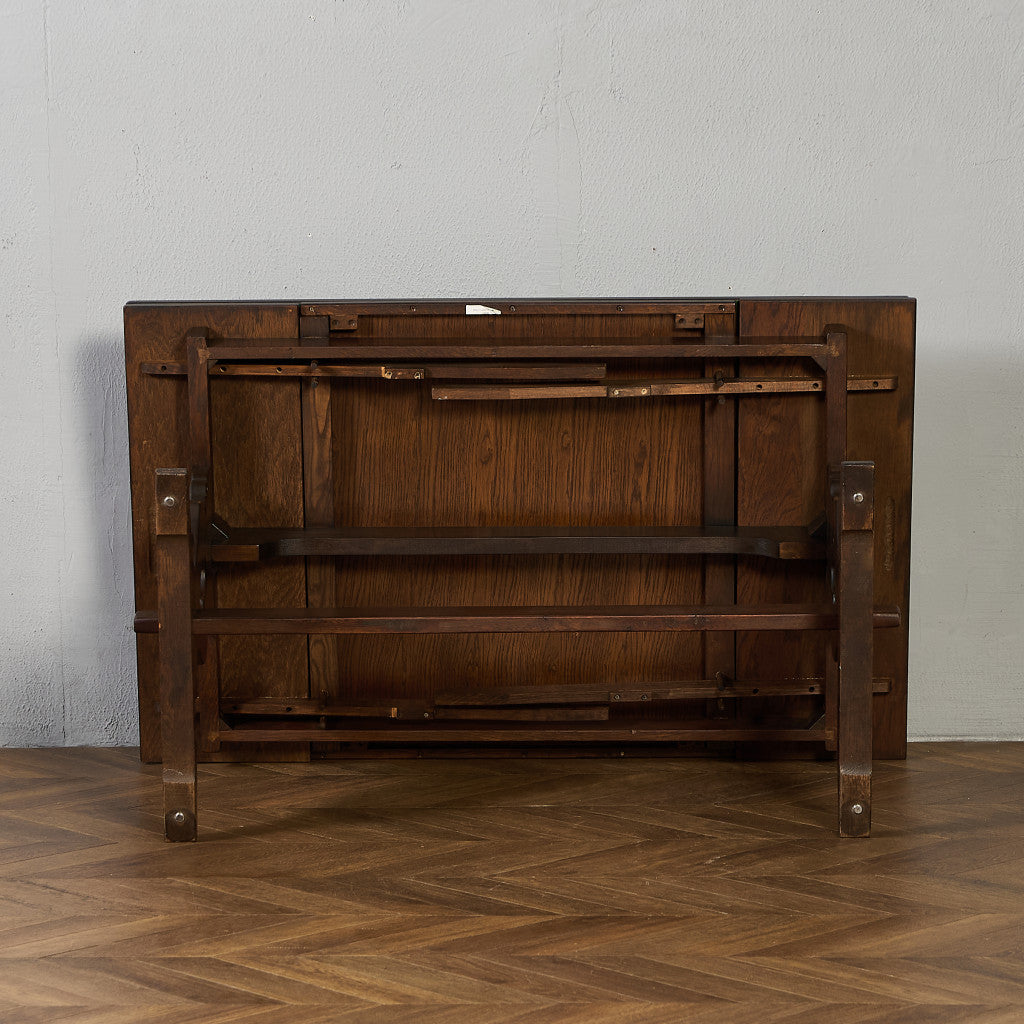 英国 クラシック ドローリーフ ダイニングテーブル